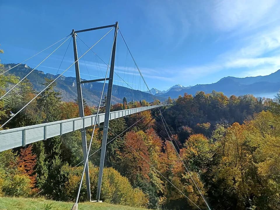 Pont panoramique de Sigriswil