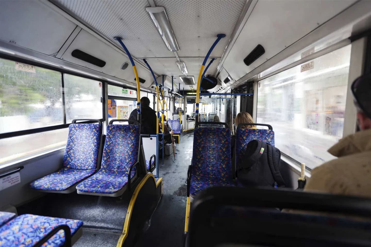 Arrivée à Jérusalem en bus