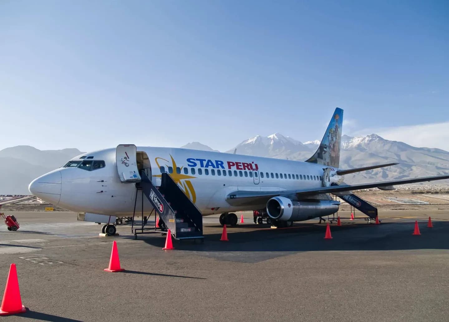 Arriving in Lima by Air