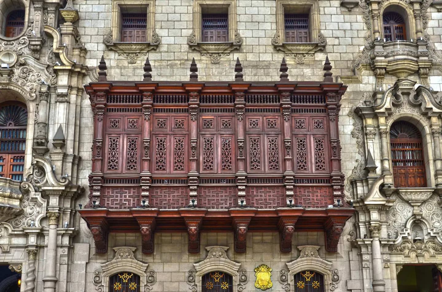 Balconies of Historic Lima