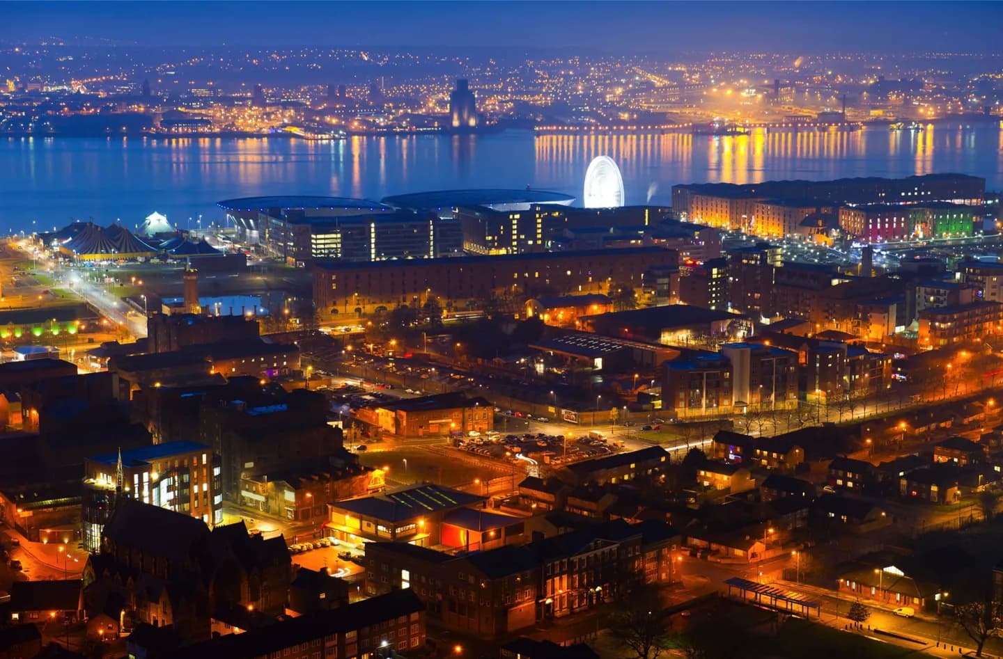 Liverpool’s Mersey setting
