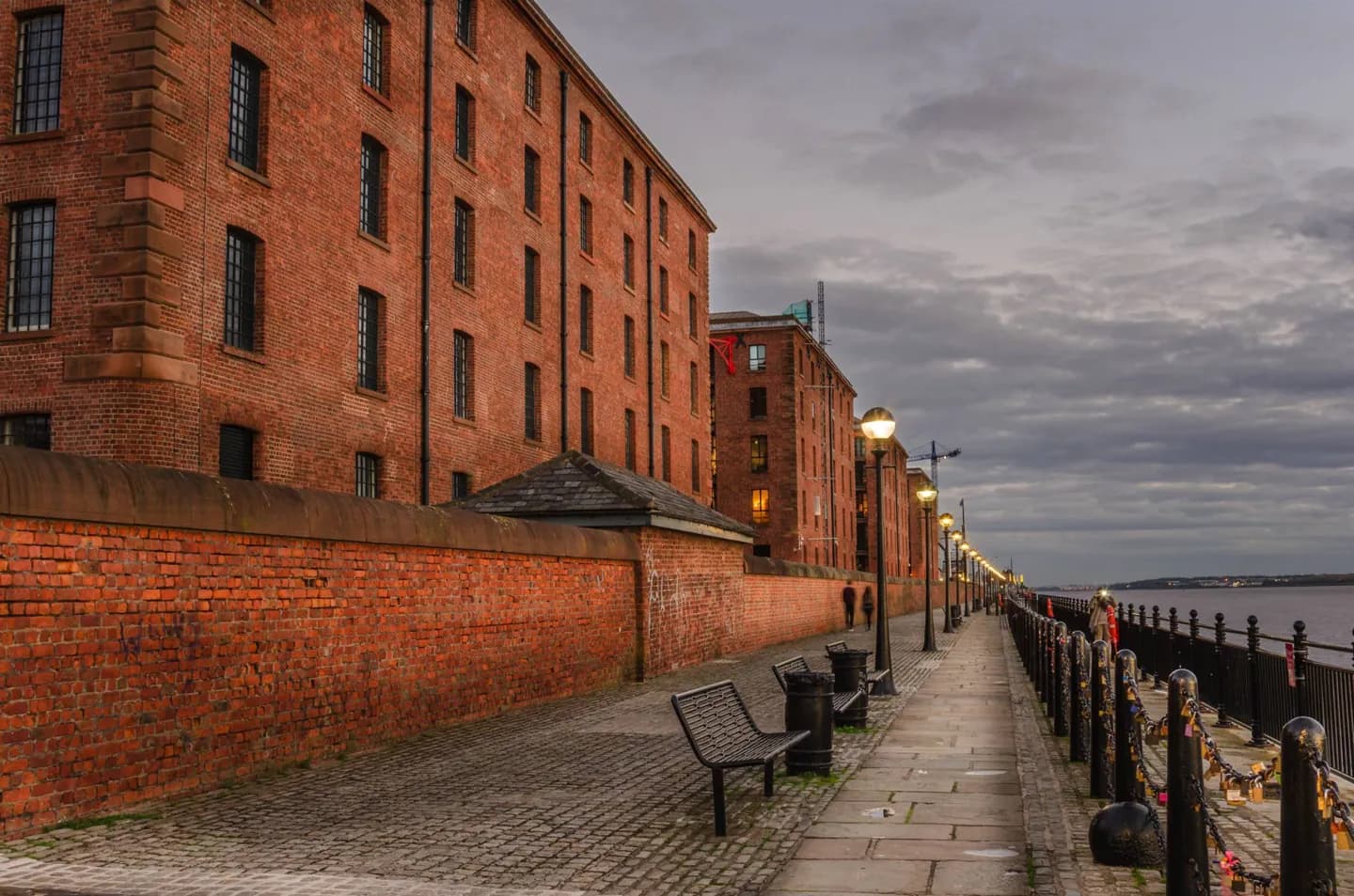 Liverpool waterfront and docks