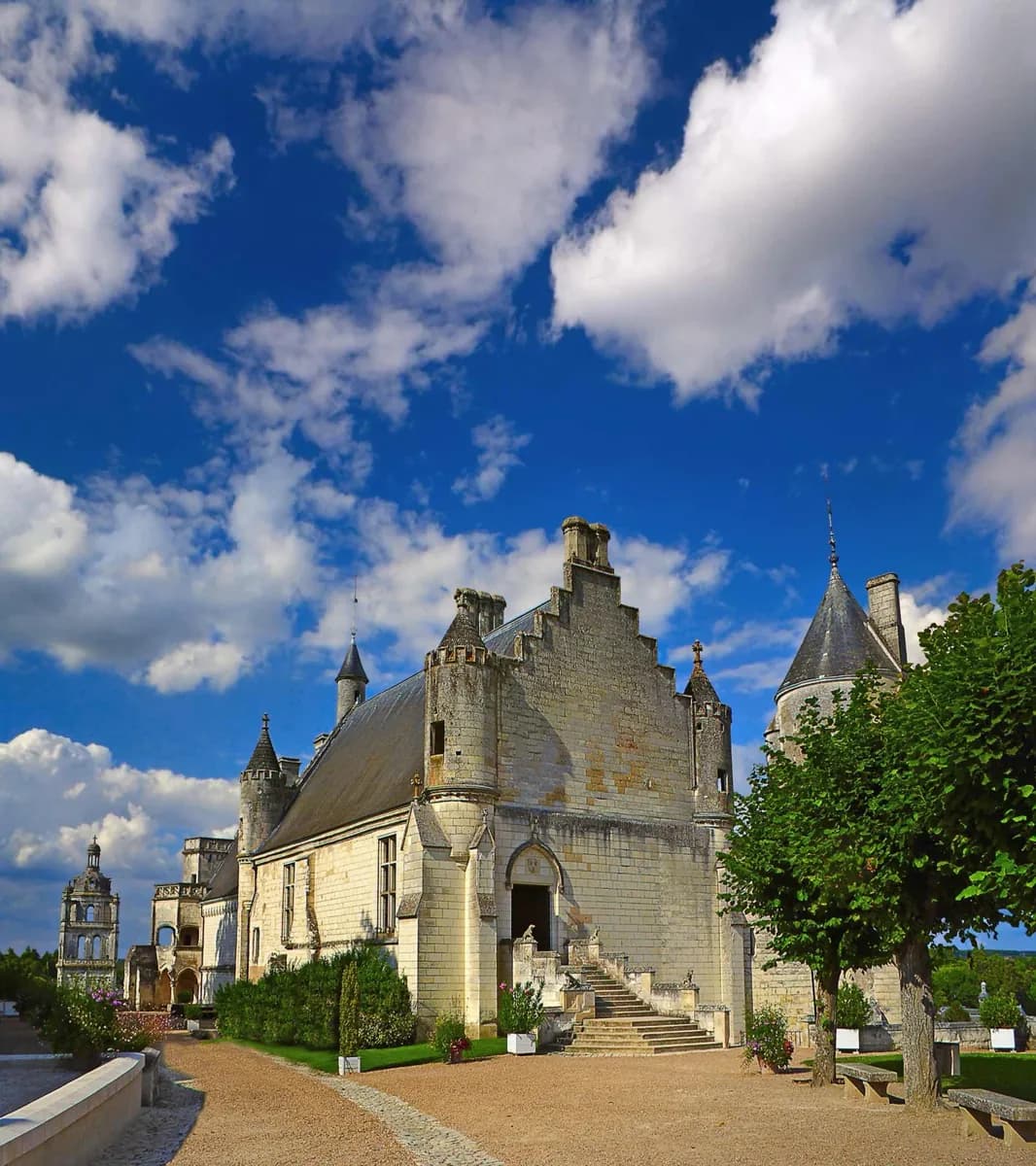 How did Loches turn a royal fortress into a prison?