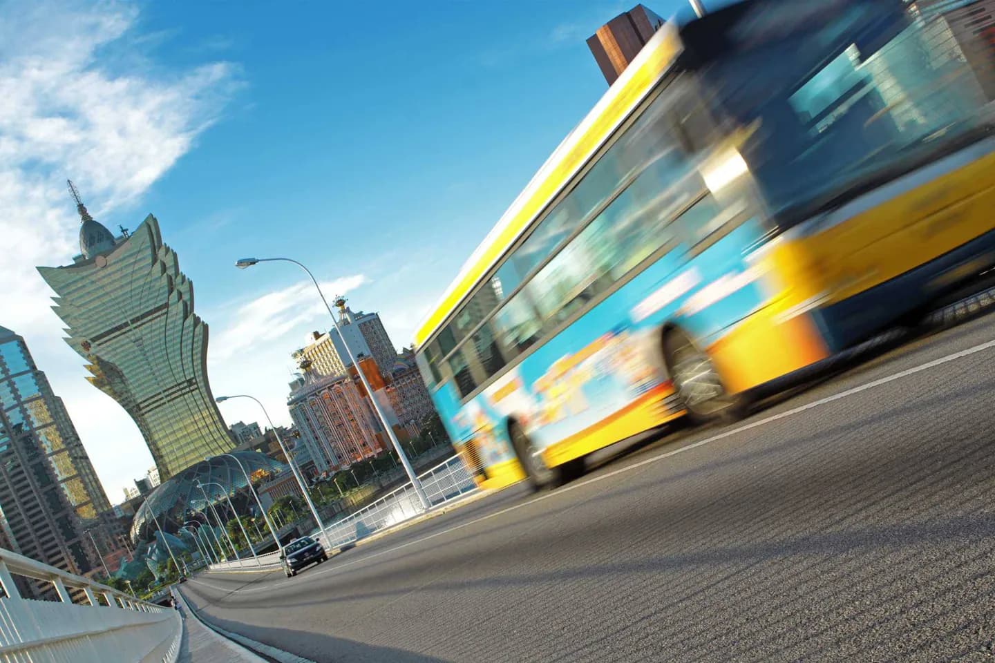 Mit den Bussen von Macau · 2