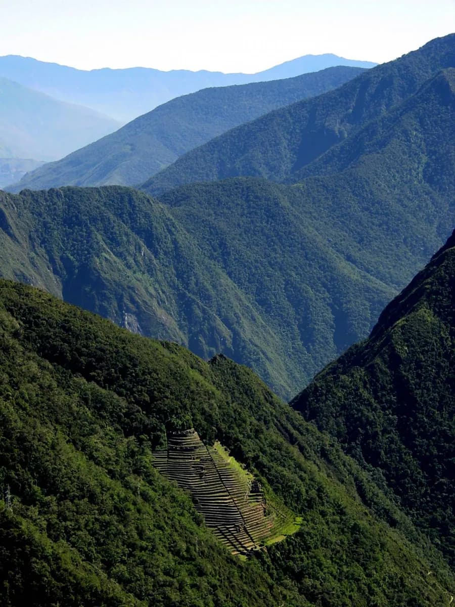 Die Landschaft von Machu Picchu lesen · 2