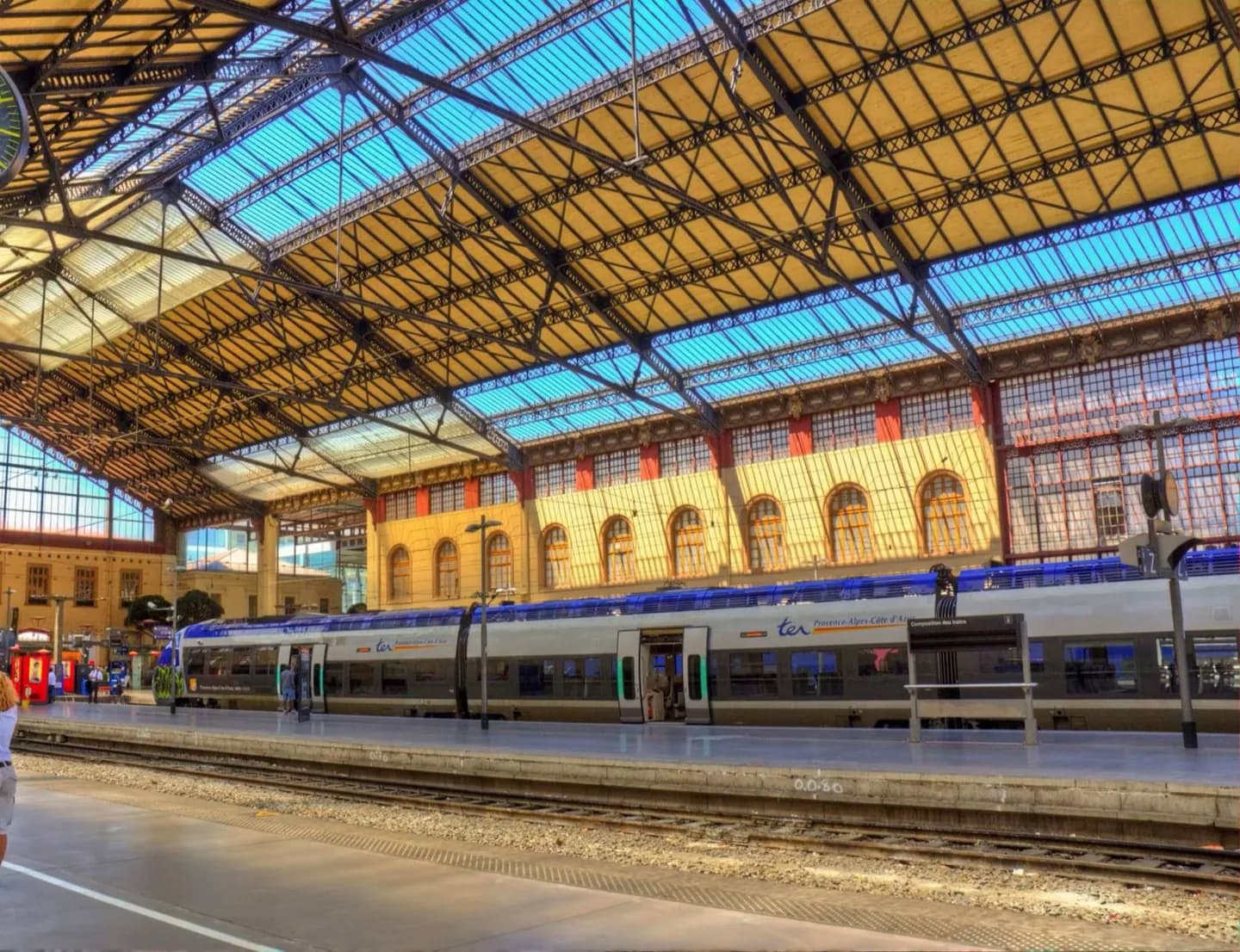 Arriving at Marseille Saint-Charles
