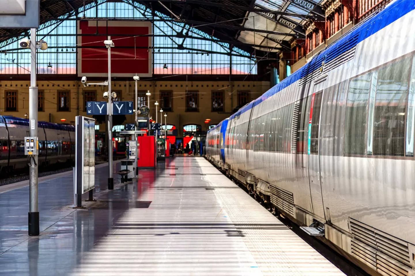 Arriving at Marseille Saint-Charles · 2