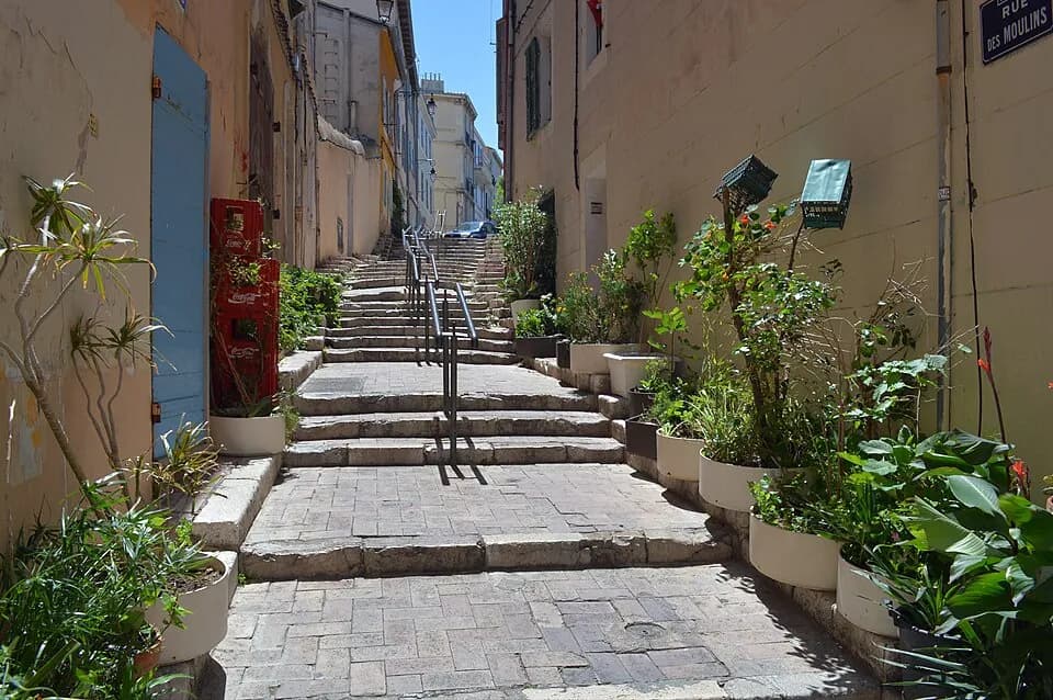 Le Panier步行道