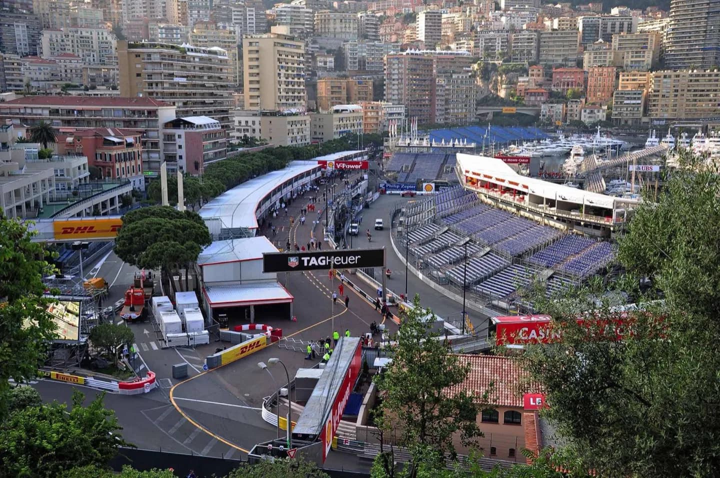 Rennstrecke von Monaco