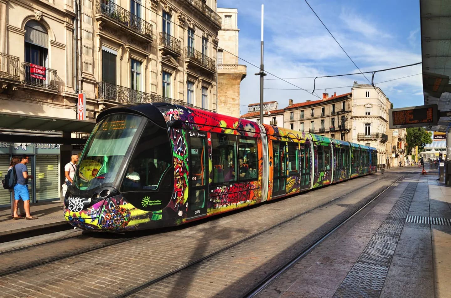 Umzug Durch Montpellier
