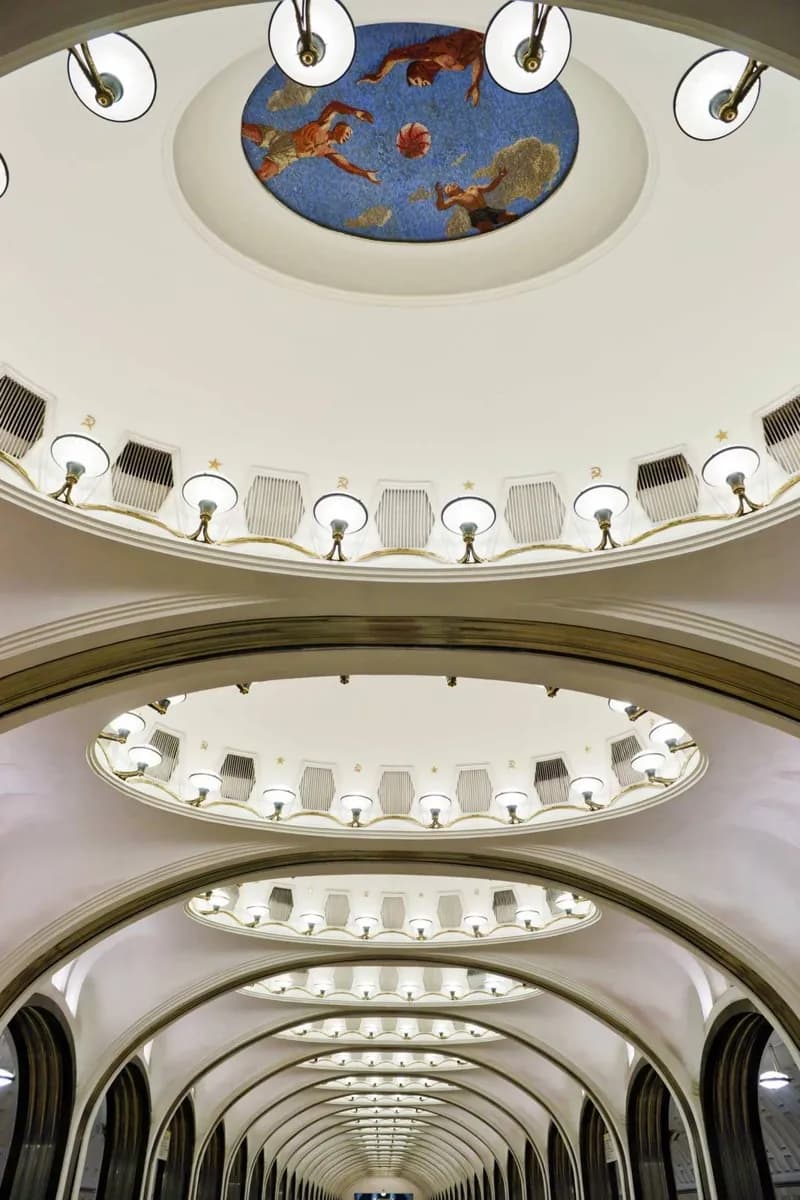 Mayakovskaya Metro Station · 2
