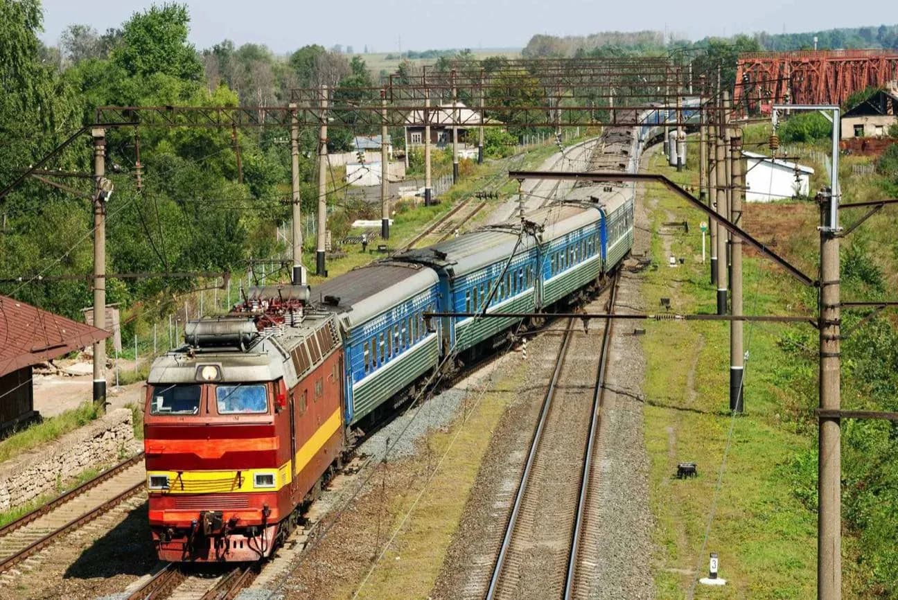 Arriving by Train · 2