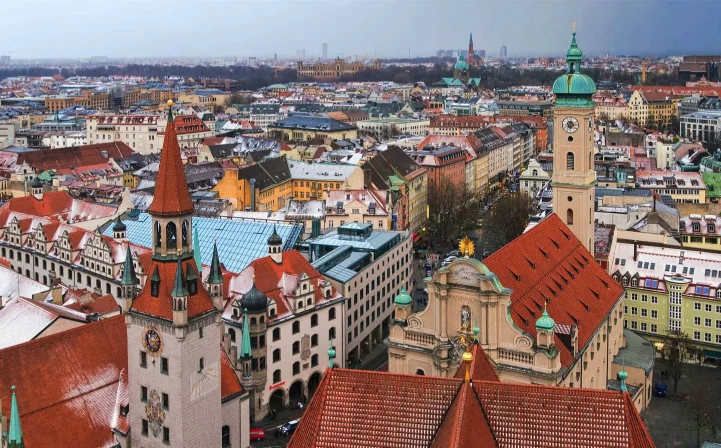 Auswahl eines Münchner Stadtteils · 2