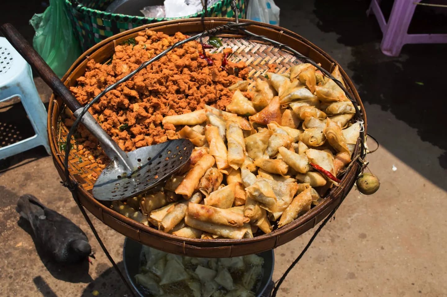 Ingredientes regionais e pratos familiares