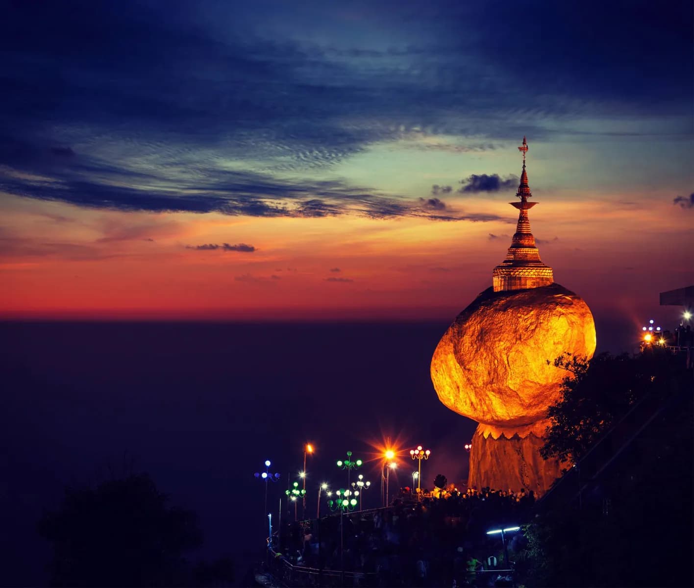 Pagode Kyaiktiyo e Golden Rock · 2