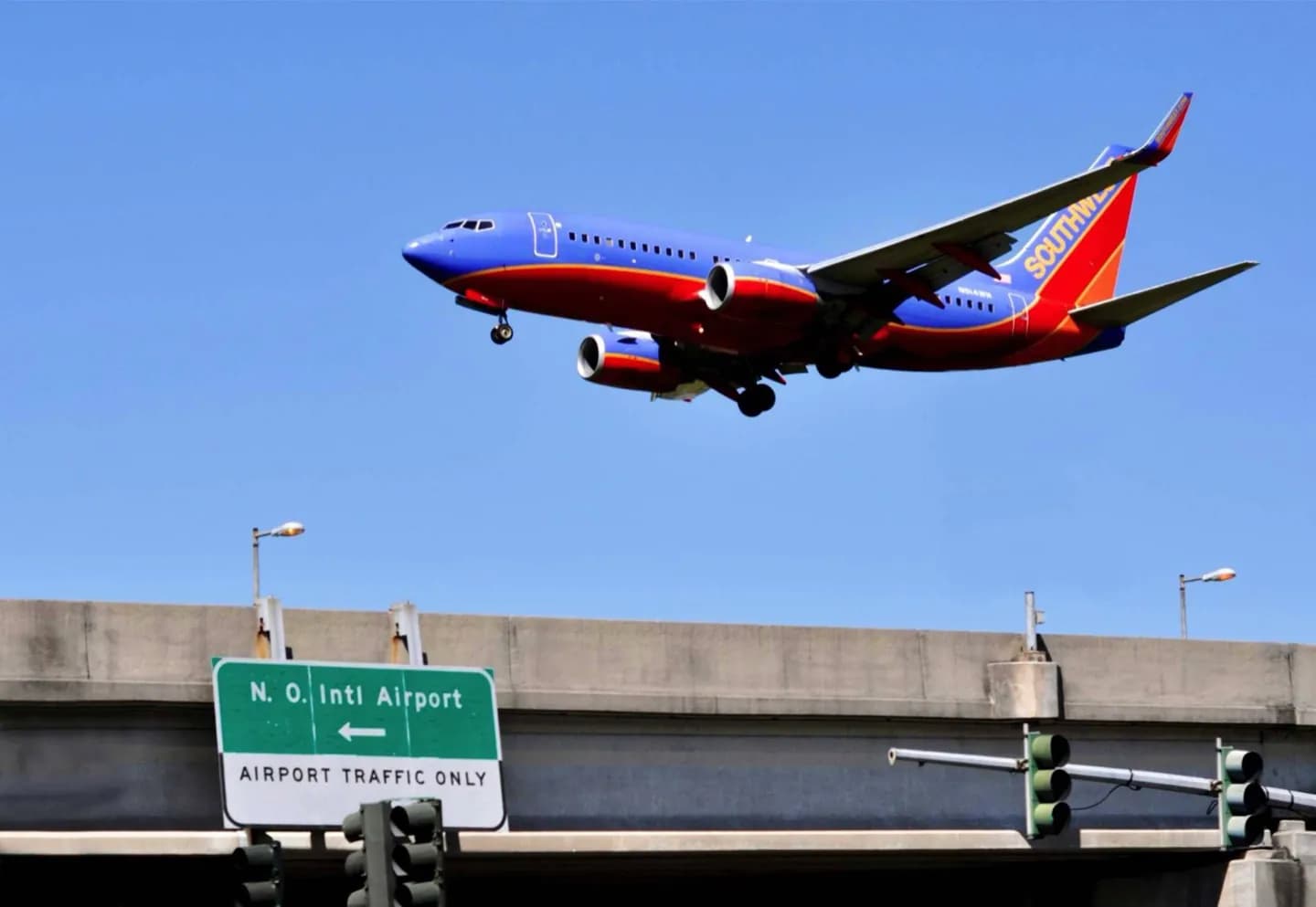 Llegando desde el aeropuerto de Nueva Orleans · 2