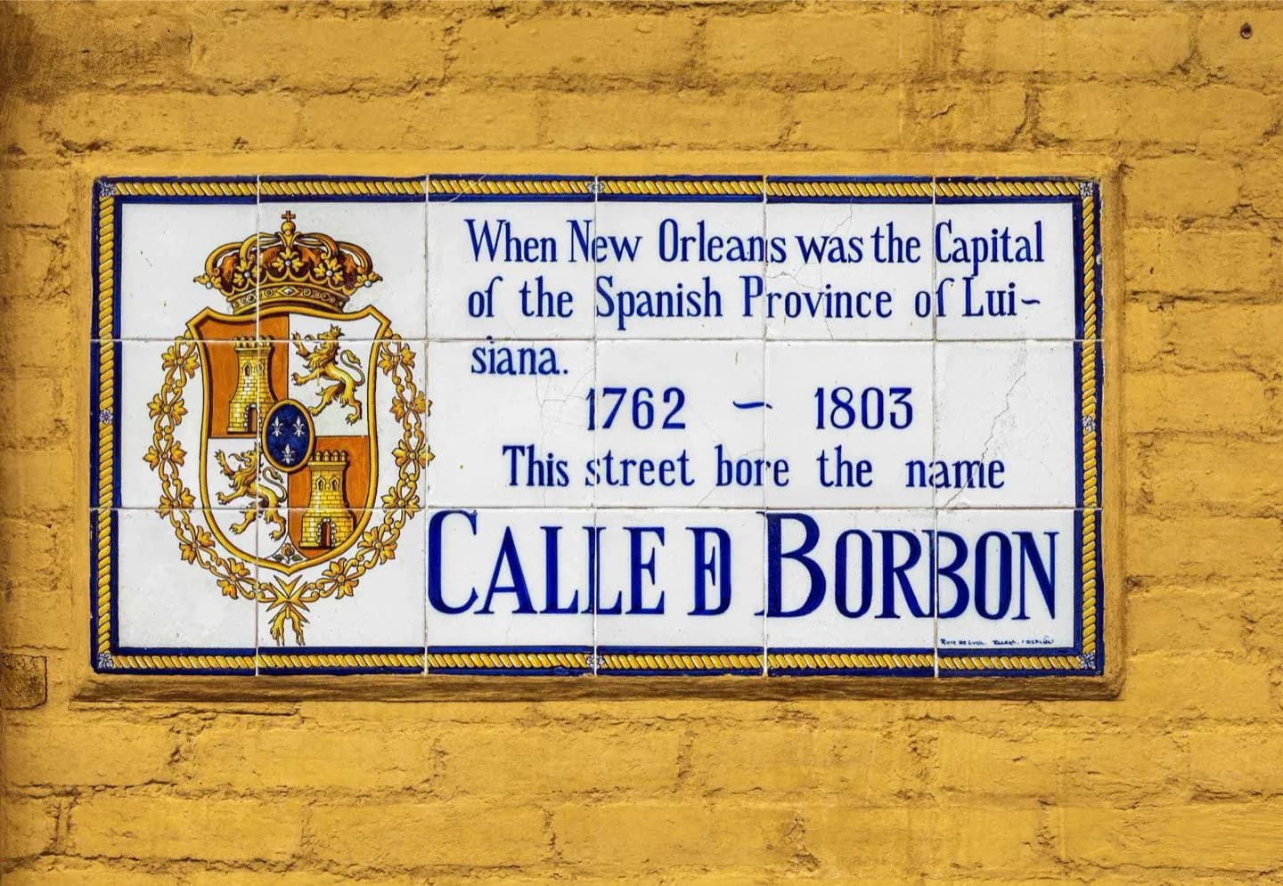 Rue Bourbon · 2