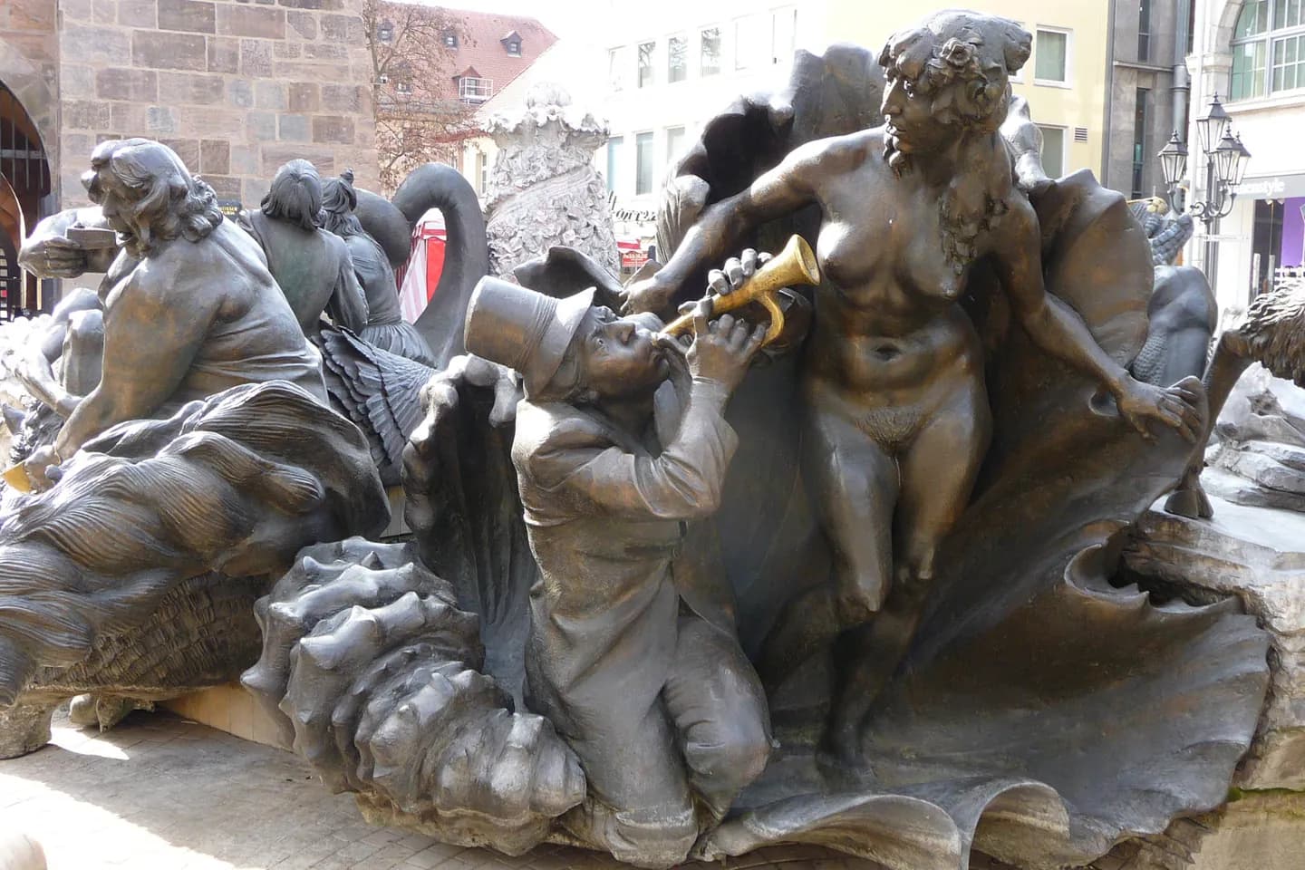 Marriage Merry-Go-Round Fountain