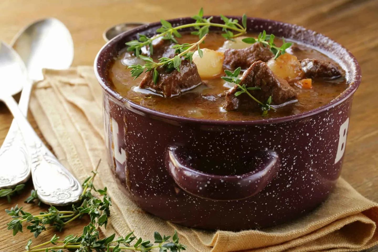 Rindfleisch Bourguignon · 2