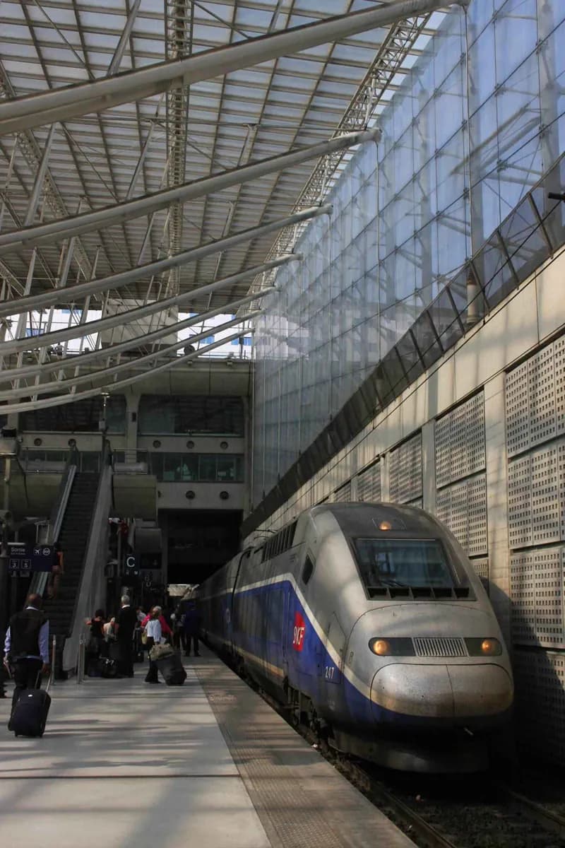Anreise in Paris mit dem Zug · 2