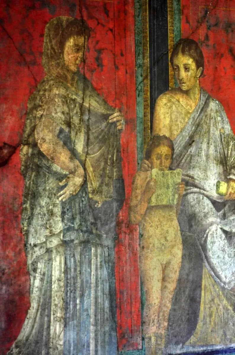 Lectura de arte erótico en Pompeya · 2