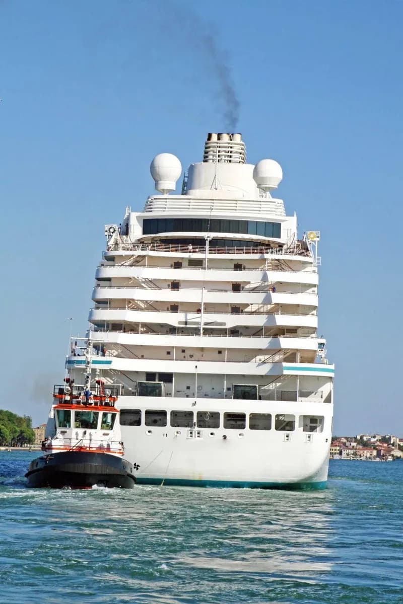 Arrivée en bateau