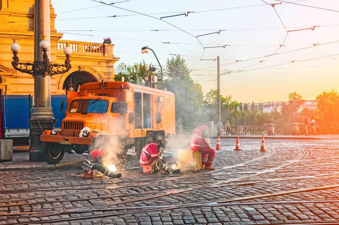 Staying alert in Prague · 2