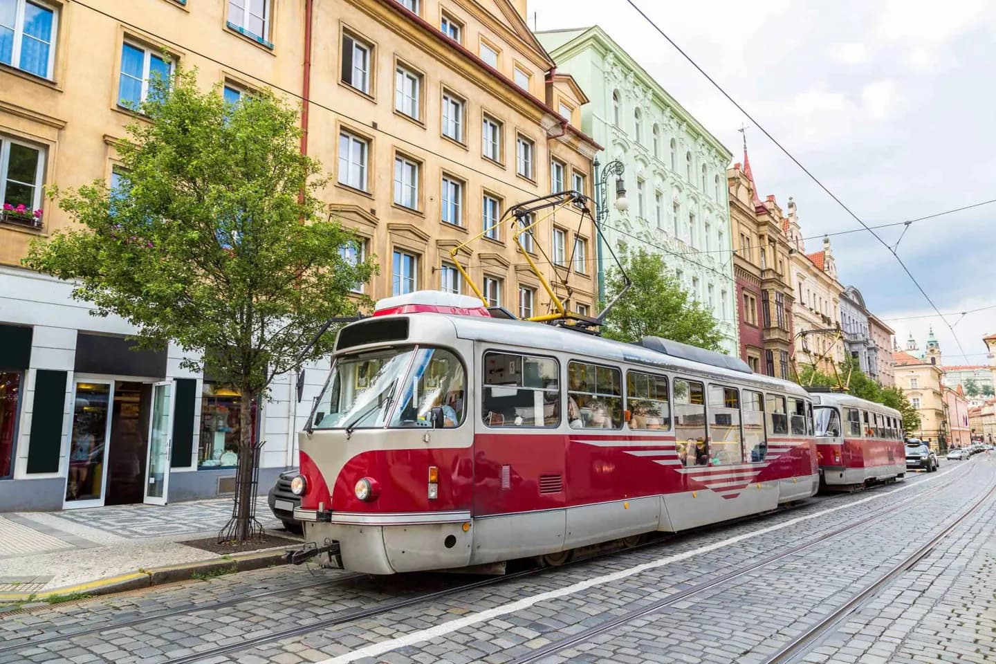 Mit Straßenbahnen in Prag · 2