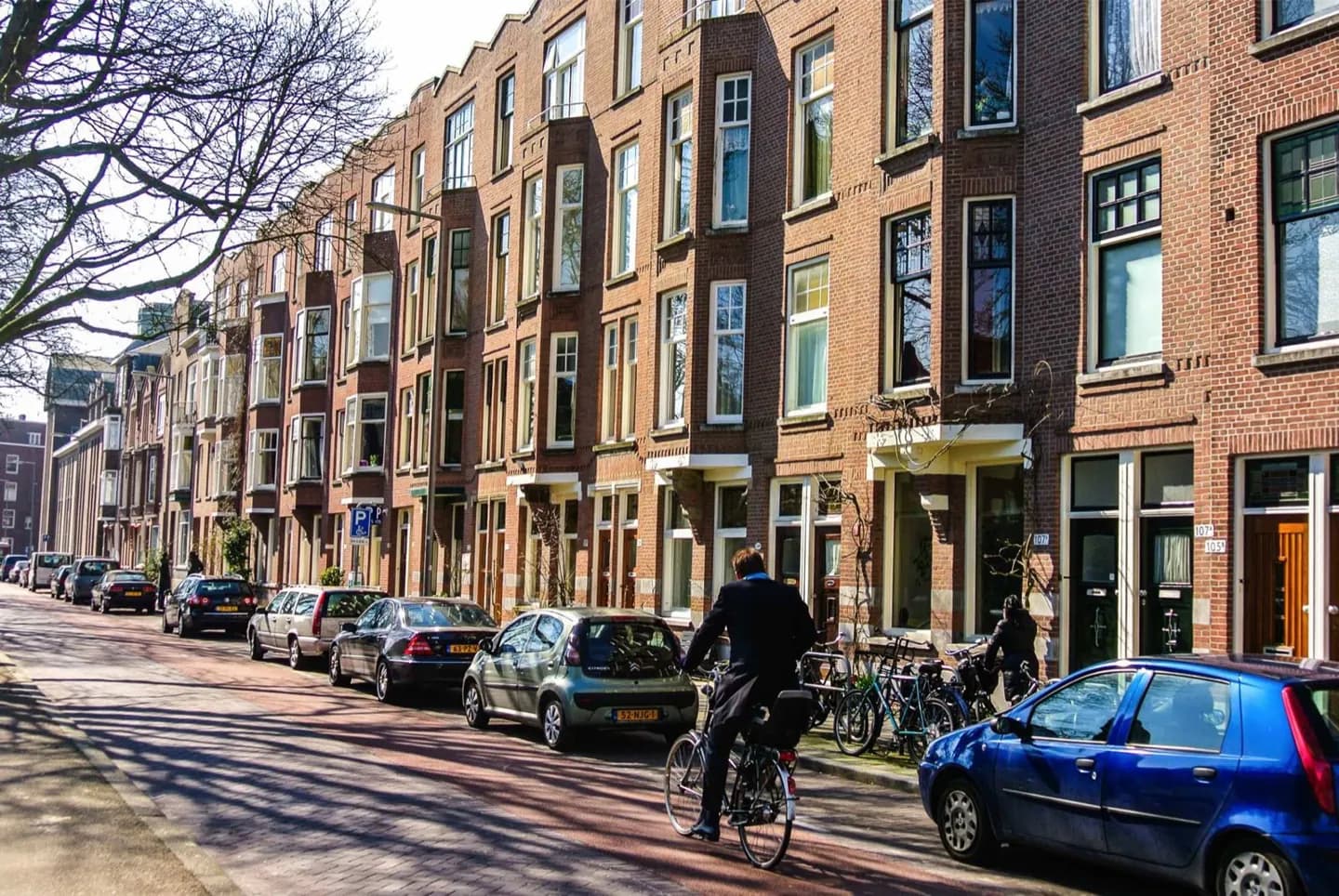 Cycling in Rotterdam