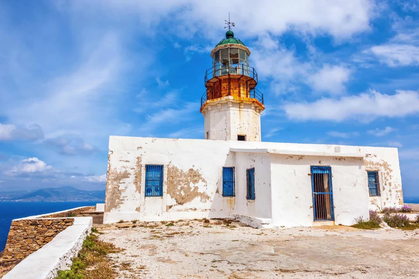 Marcos da cidade de Mykonos · 2