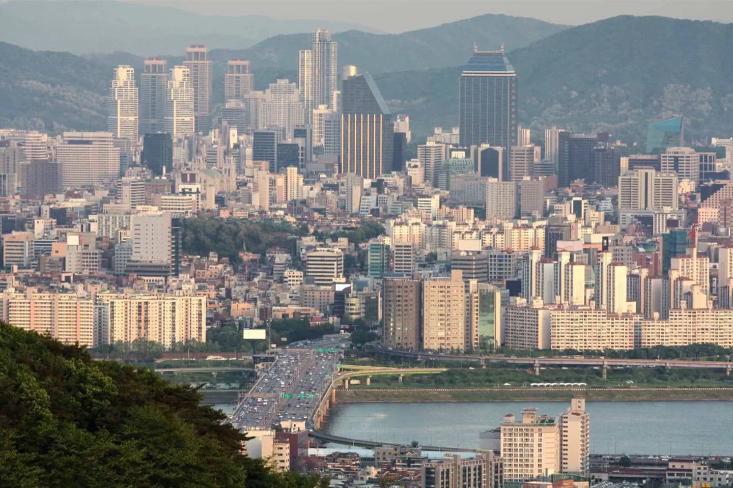 Lettura di Seoul per area