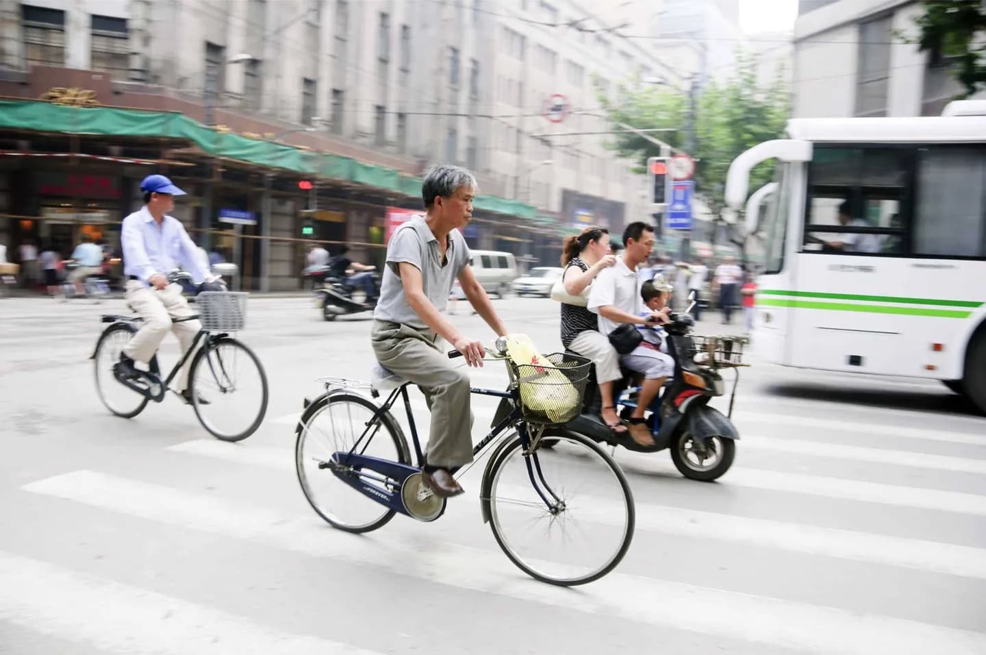 Radfahren in Shanghai · 2