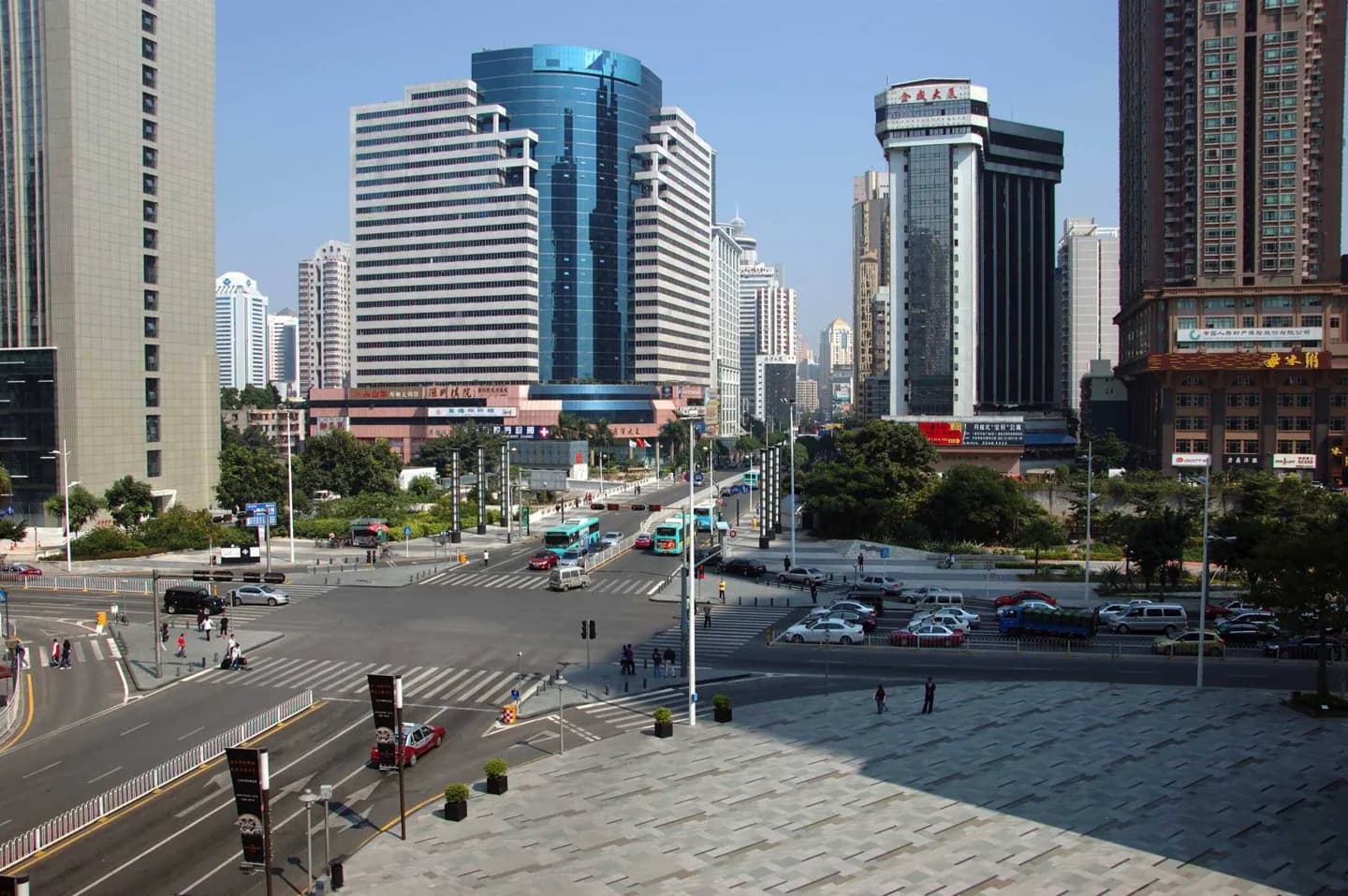 Llegando a Shenzhen por tierra