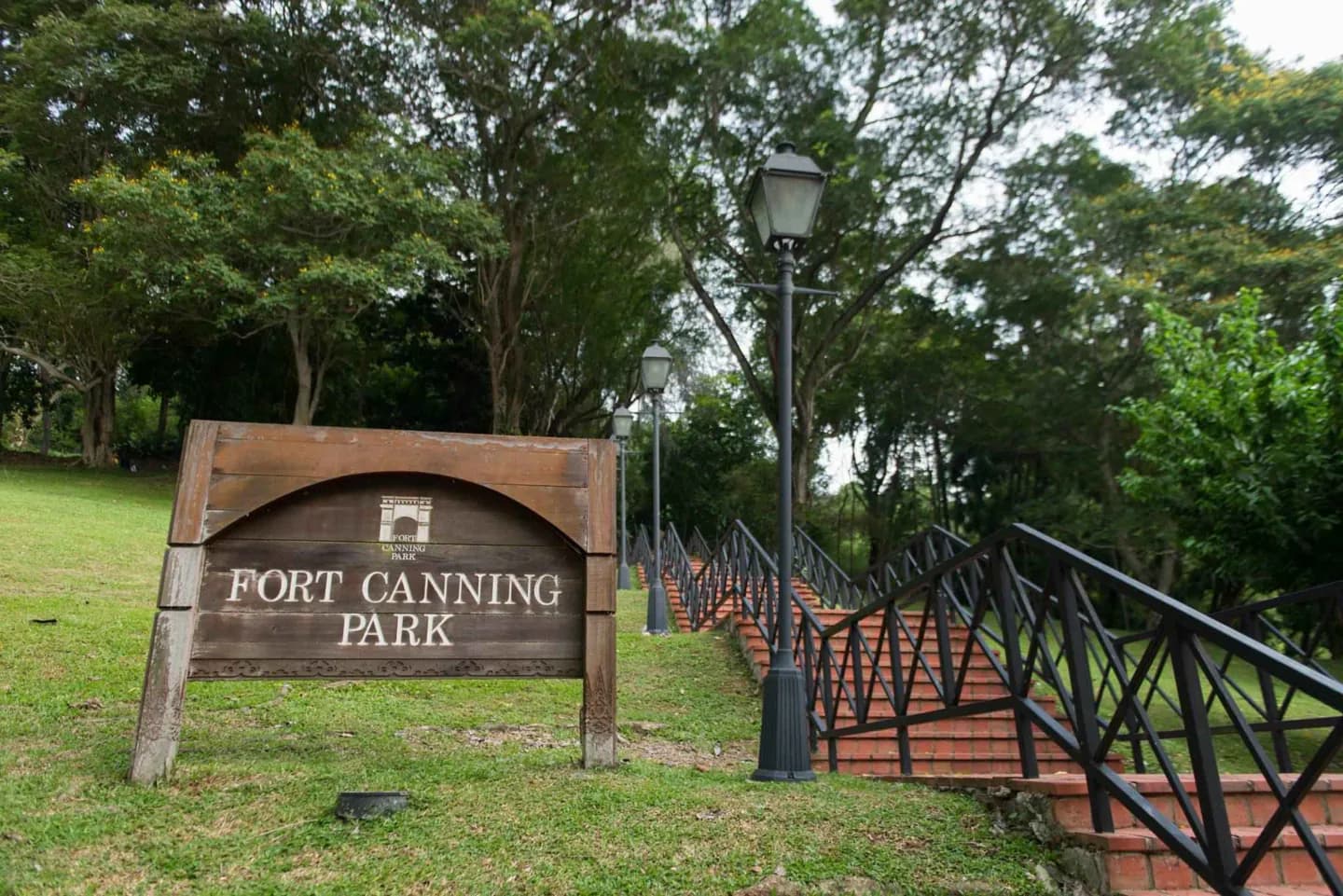Parque Fort Canning · 2
