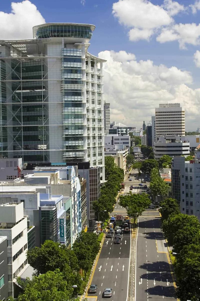 Guidare per Singapore