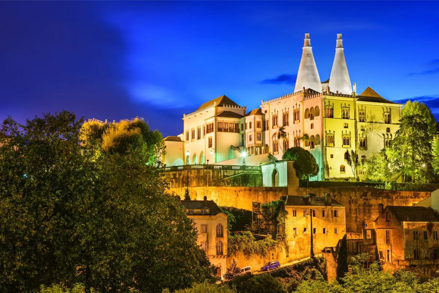 Sintra Nationalpalast durch die Jahrhunderte · 2