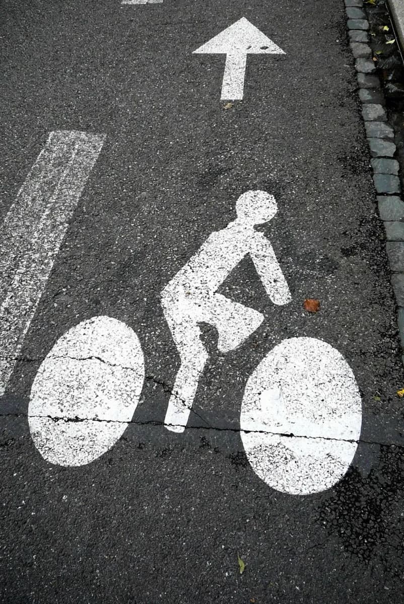 自転車でストラスブールを移動する