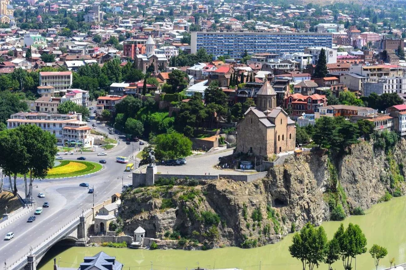 Ankunft in Tiflis
