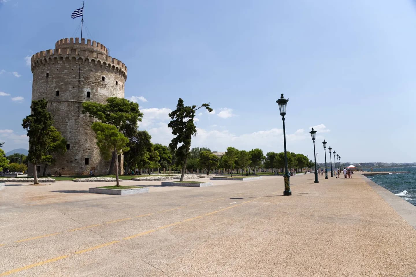 Bucht von Thessaloniki, Hügel und Jahreszeiten · 2