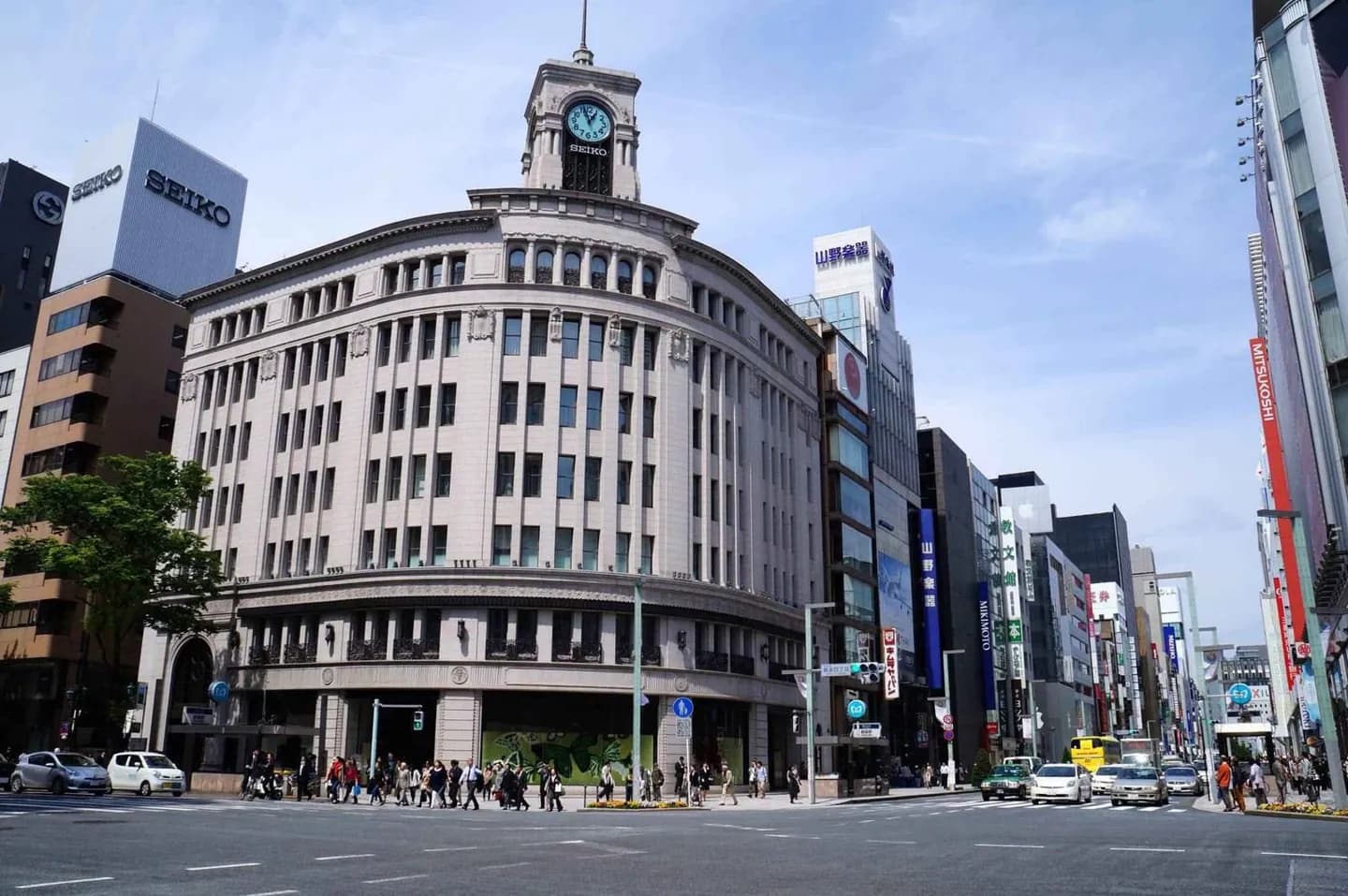 Meiji Shrine, Shibuya and Shinjuku Skyline