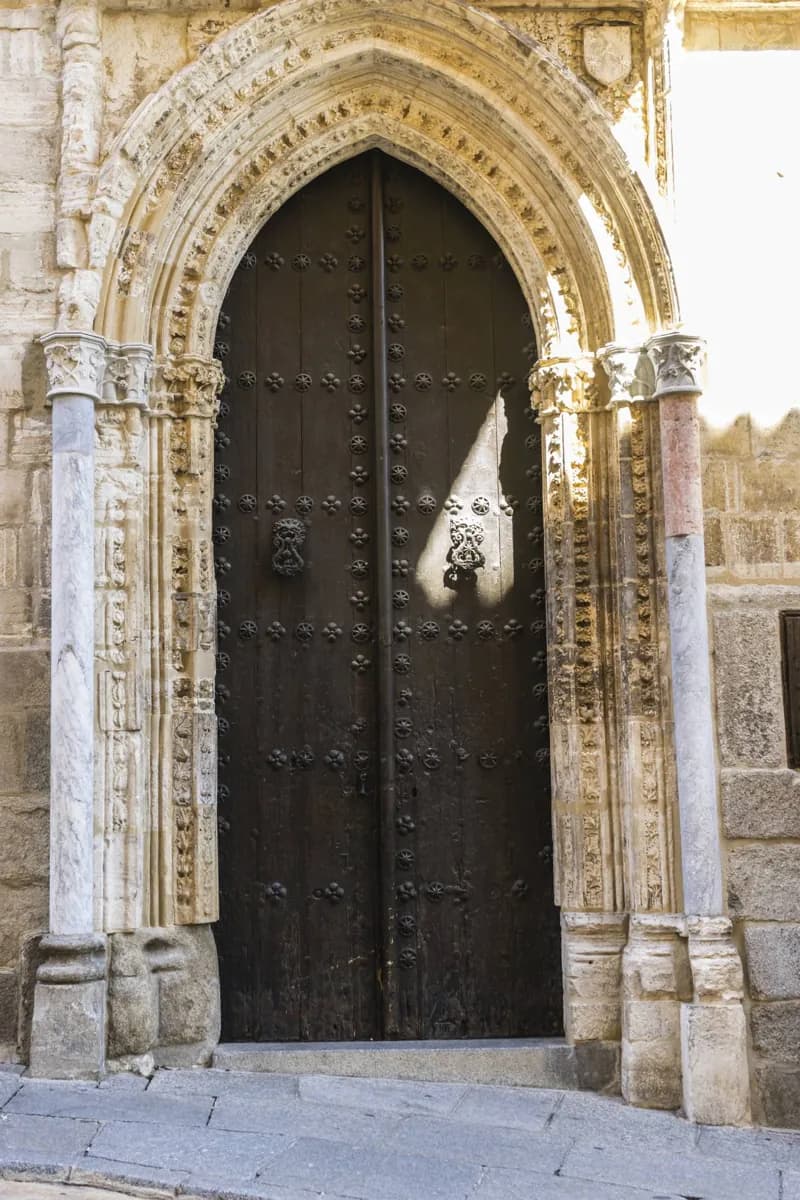 Toledo Cathedral’s Cloister · 2