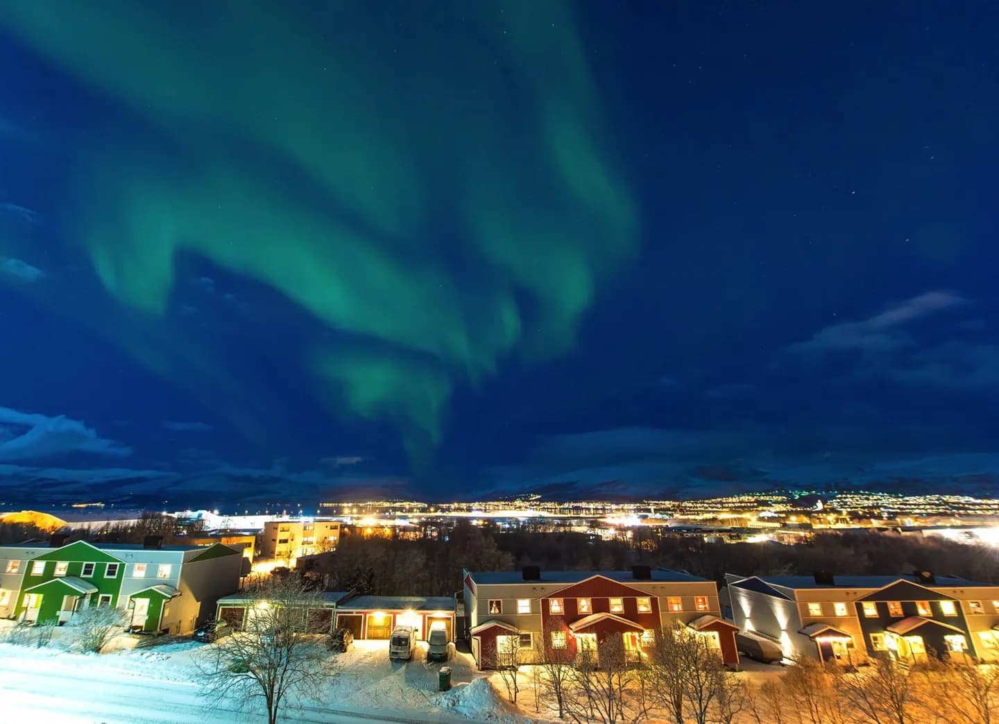 La luz polar de Tromsø · 2