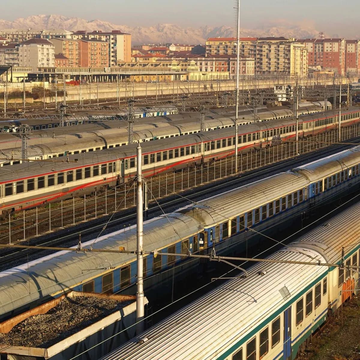 Tramways à Turin
