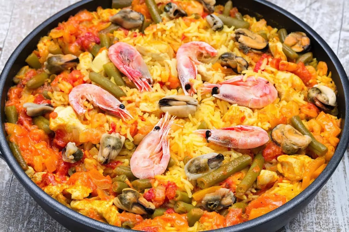 Le riz, les fruits de mer et les desserts de Valence · 2