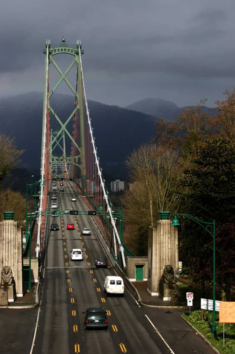 Fahren und Parken in Vancouver · 2