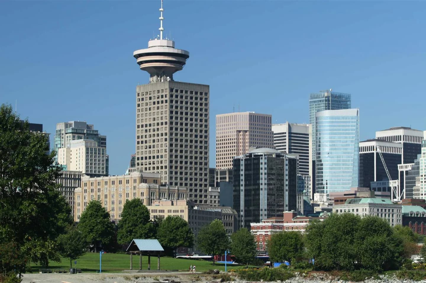 Vancouver Lookout en el Harbour Centre
