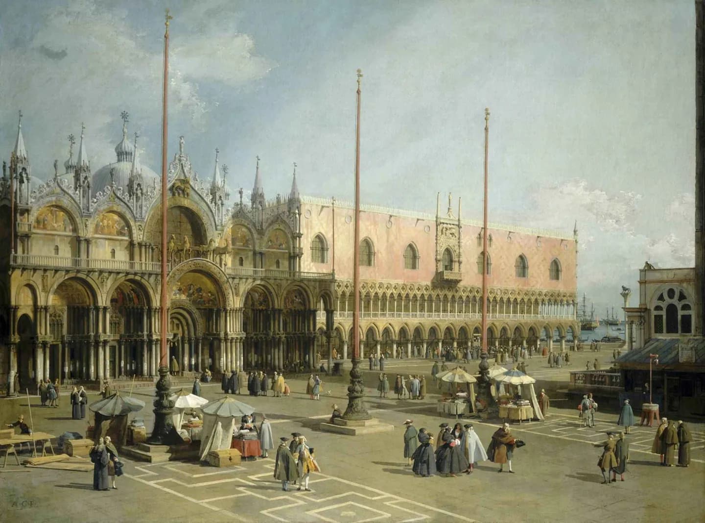 Marciapiede di Piazza San Marco · 2