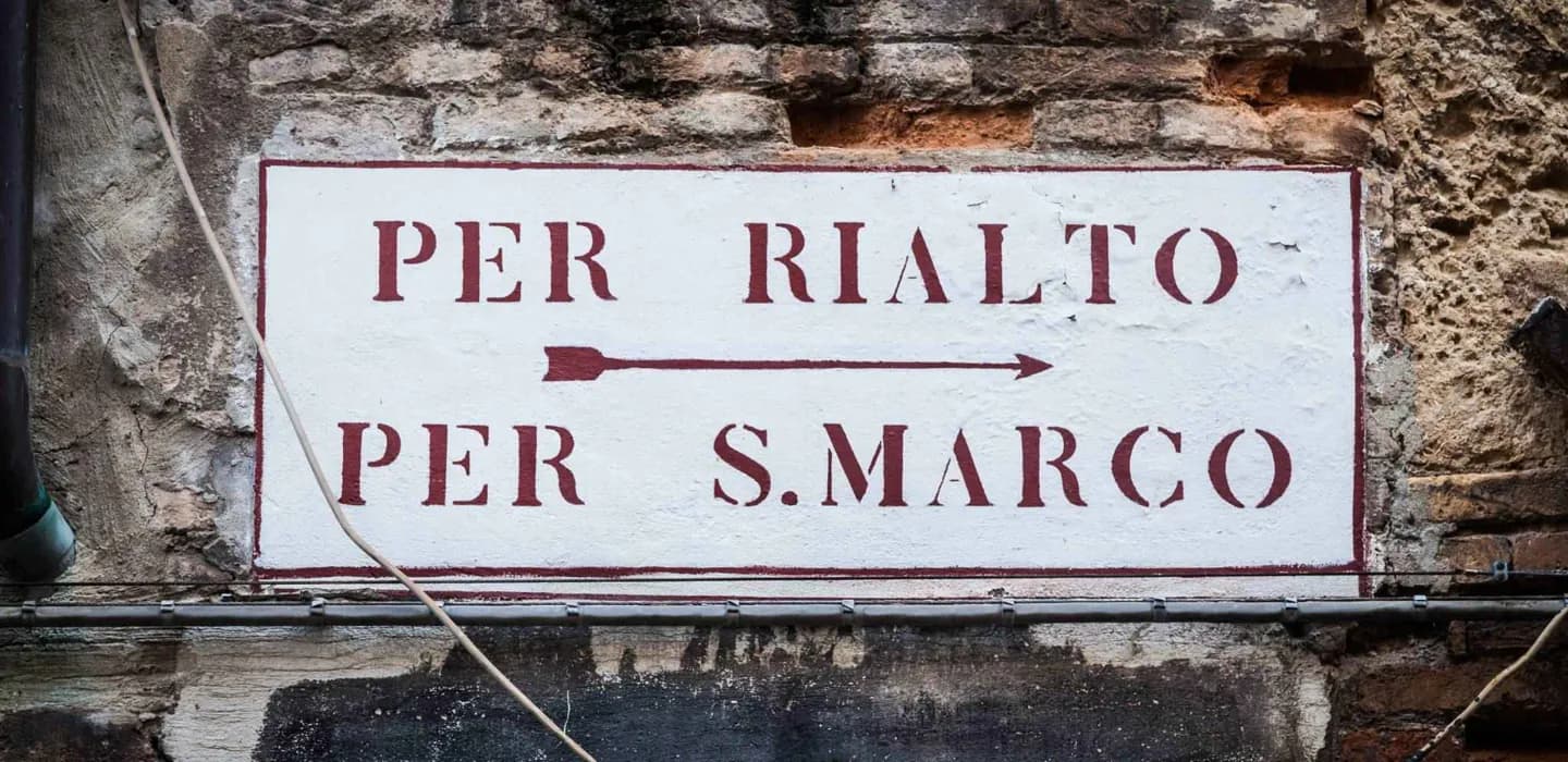 Finding Your Way in Venice