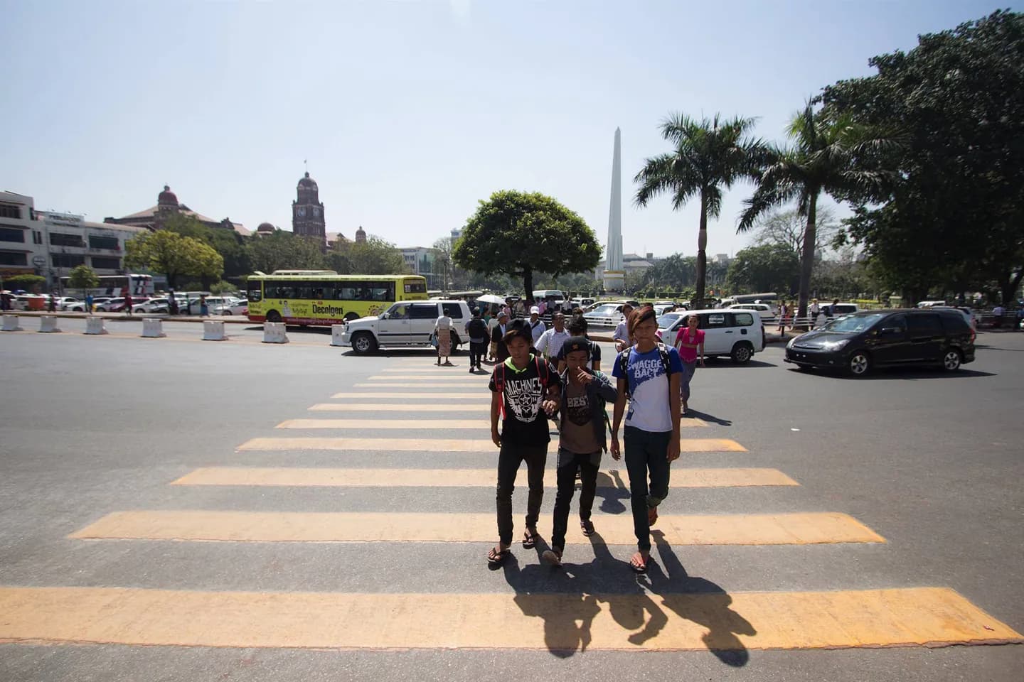 Sich In Yangon Fortbewegen · 2