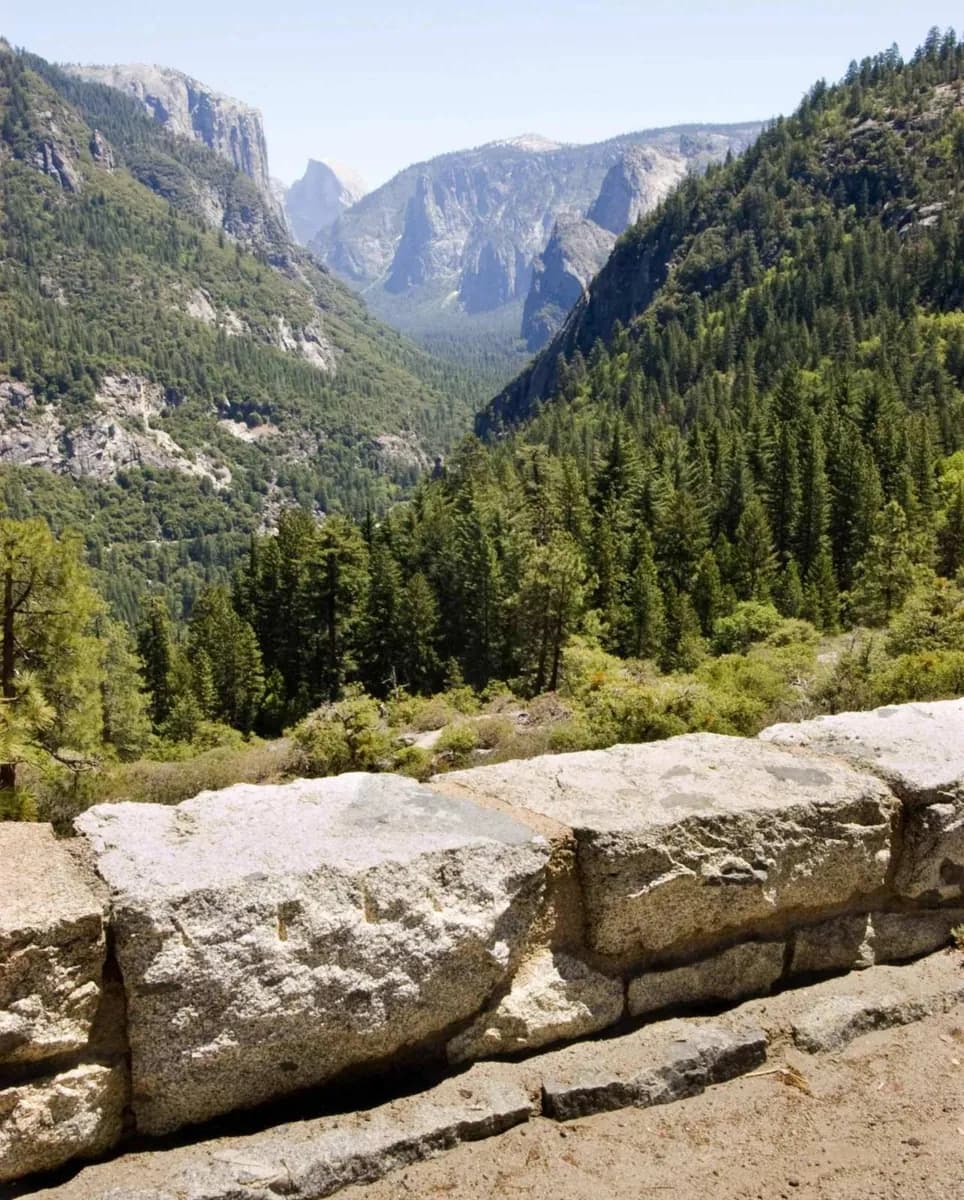Habitats à travers les hauteurs de Yosemite